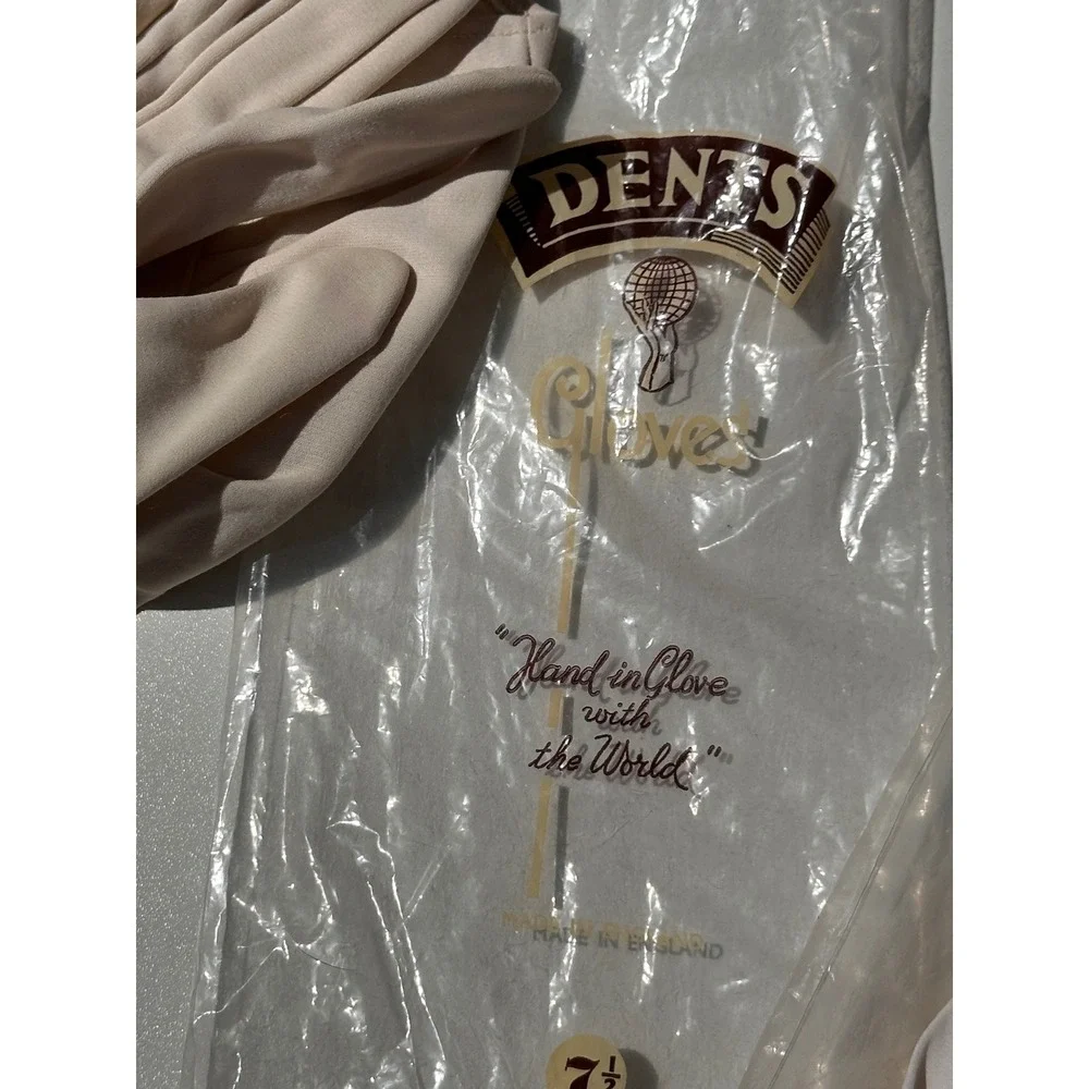Vintage 50s Dents Nyvelda Formal Gloves Lot 5 Pairs White Ivory Opera Wrist